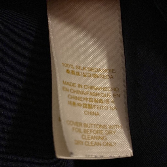 Long sleeved 100 percent silk Kate spade dress - Picture 3 of 5